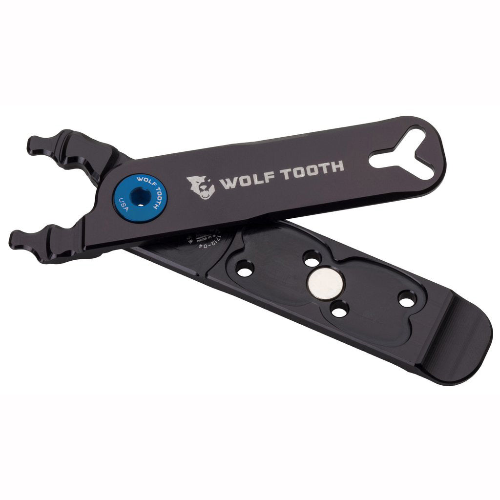 Wolf Tooth Components Master Link Combo Pliers, Black/Blue-0