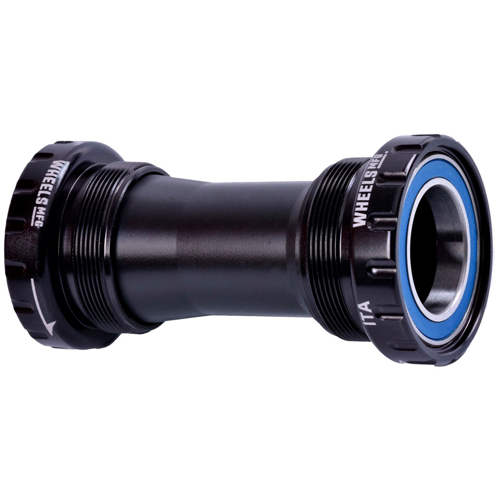 Wheels Mfg Italian Threaded BB, 24mm, Base - Black-0