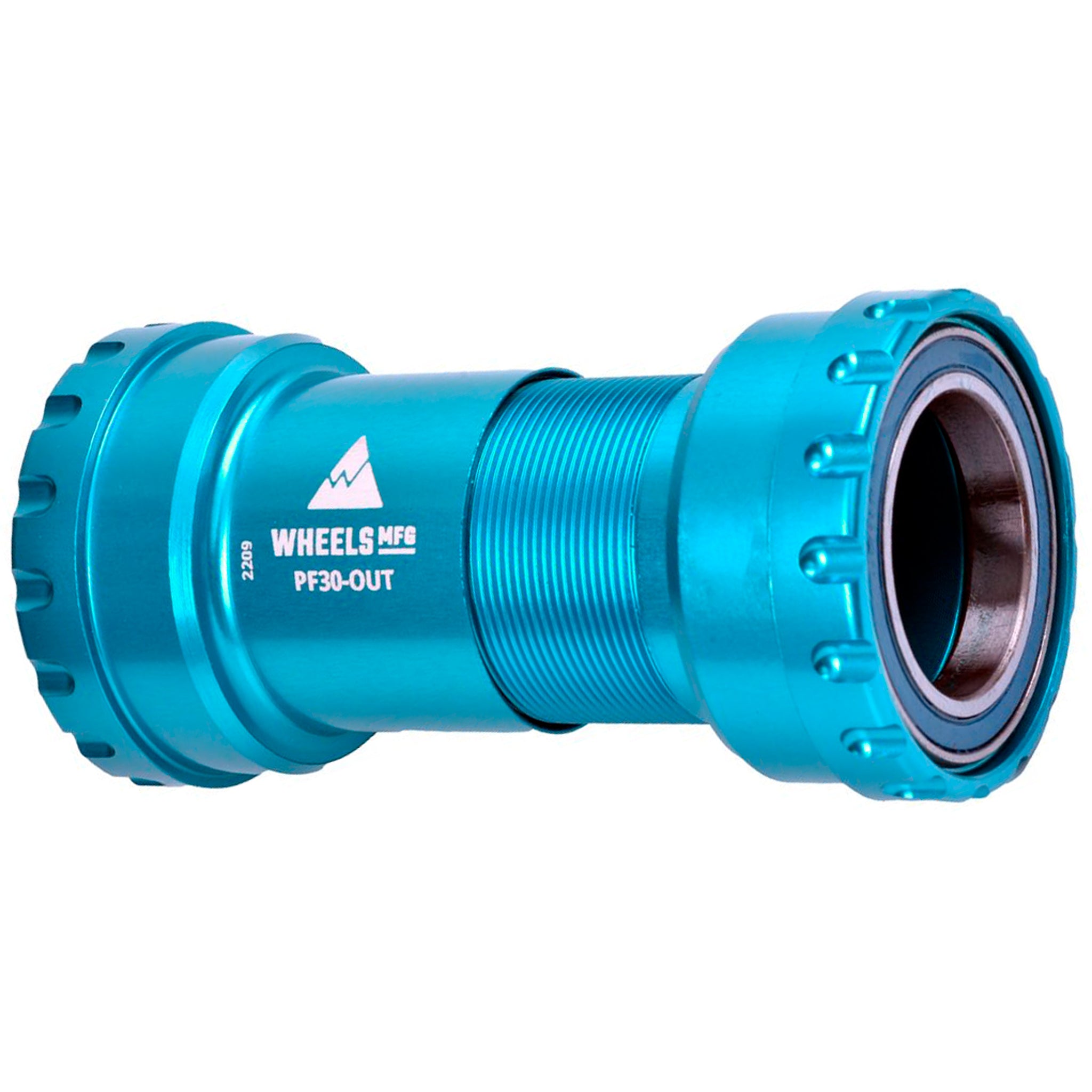 Wheels Mfg PF30 to Outboard BB, 30mm Base Model, Teal  NLS-0