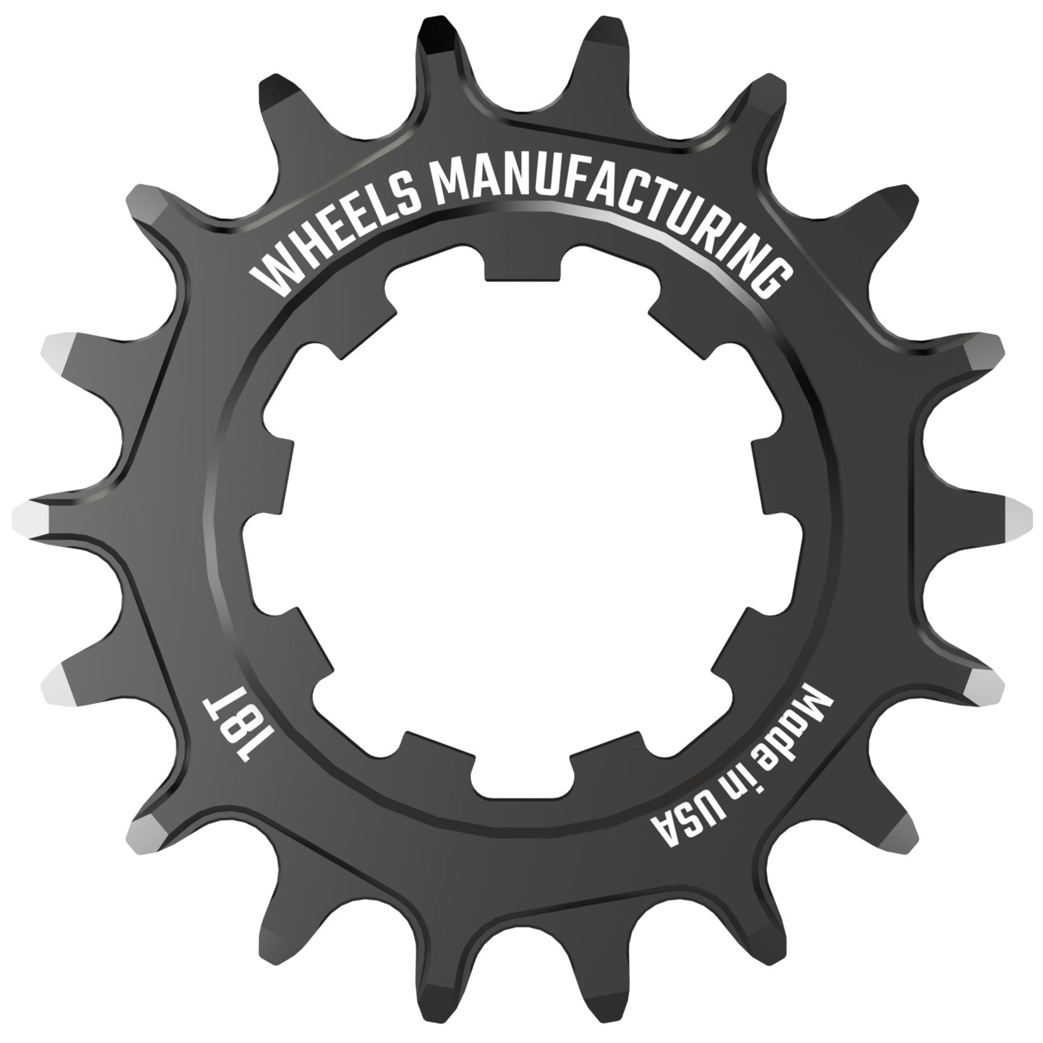 Wheels Mfg SOLO Singlespeed Cog, 18t, Black-0