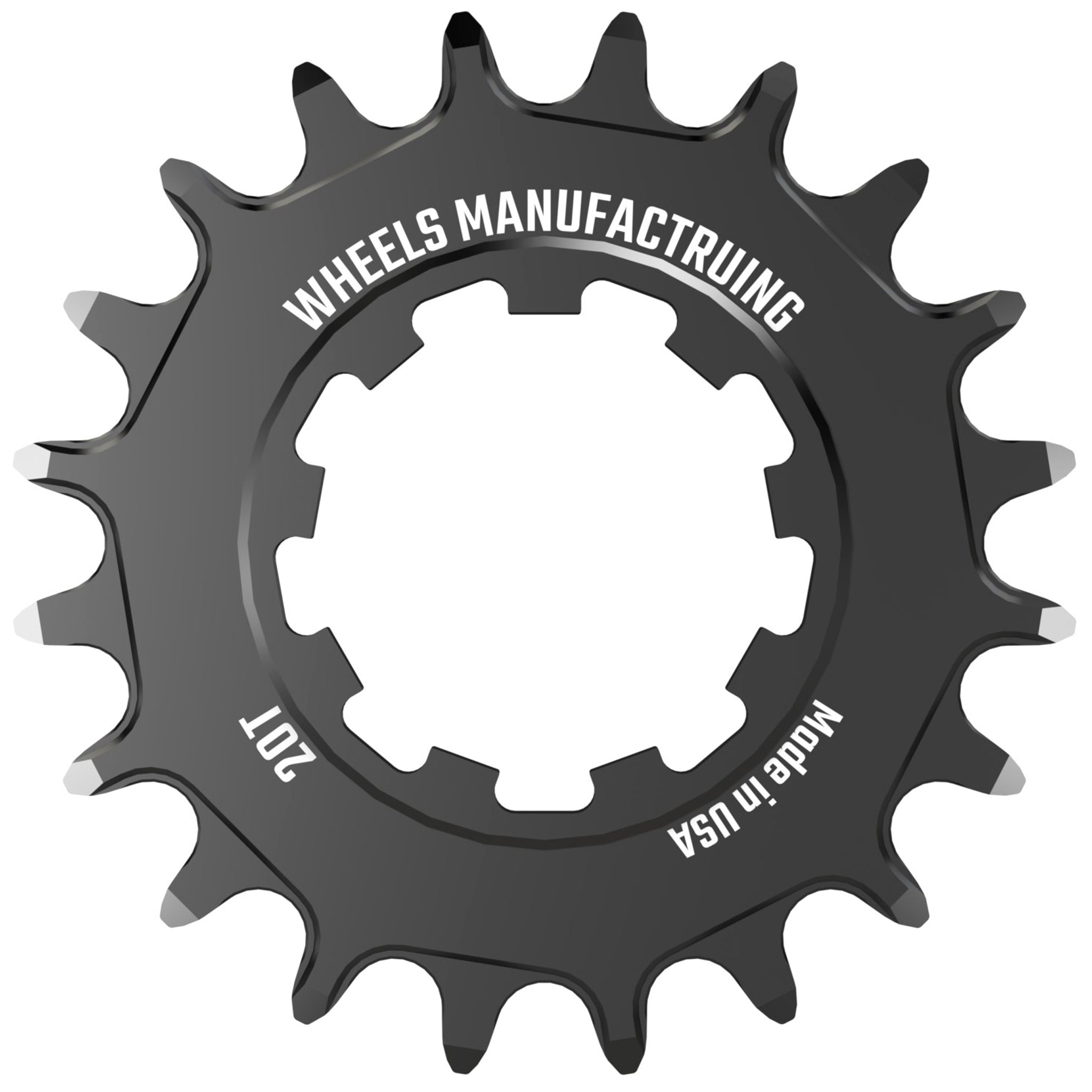 Wheels Mfg SOLO Singlespeed Cog, 20t, Black-0