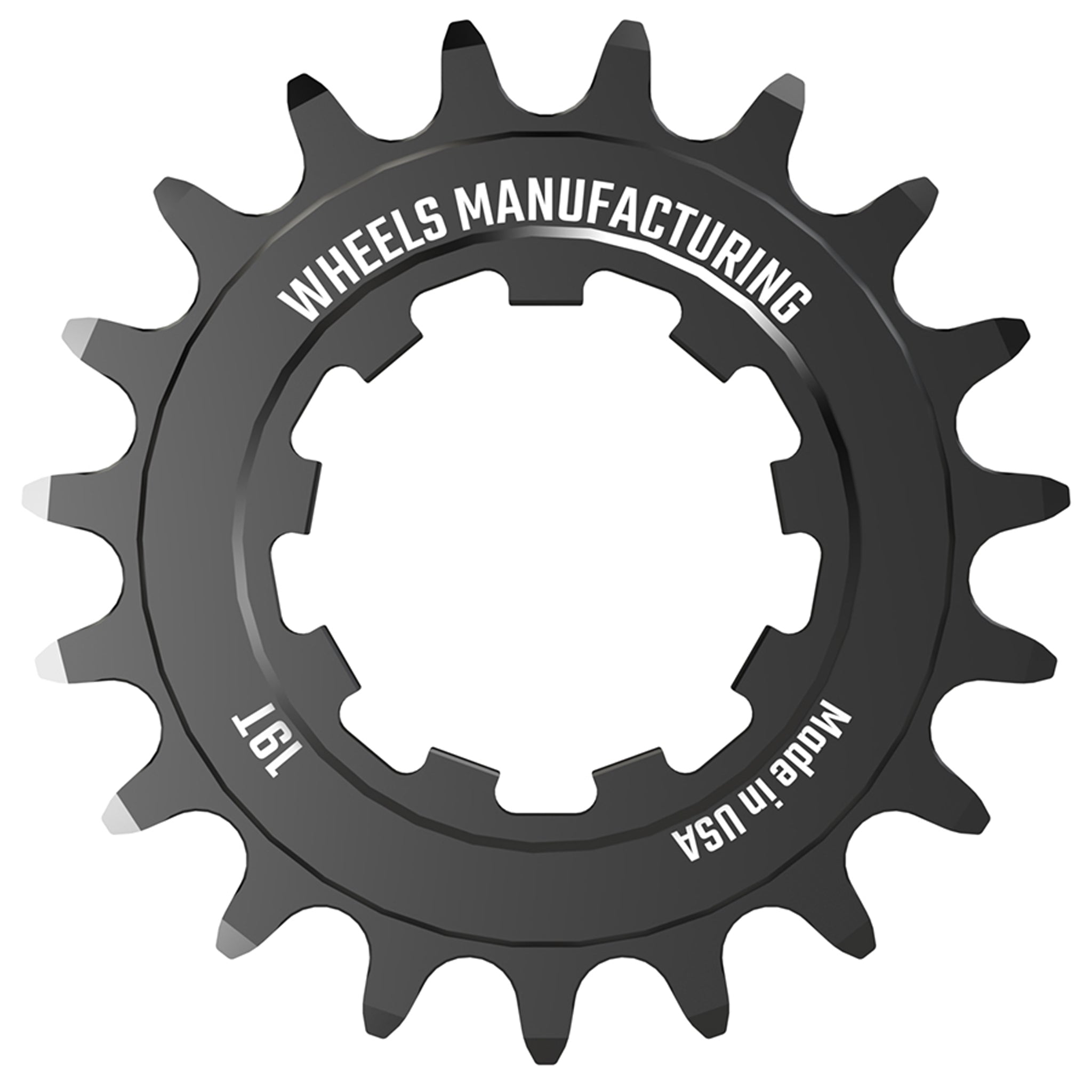 Wheels Mfg SOLO Singlespeed Cog, 19t, Black-0