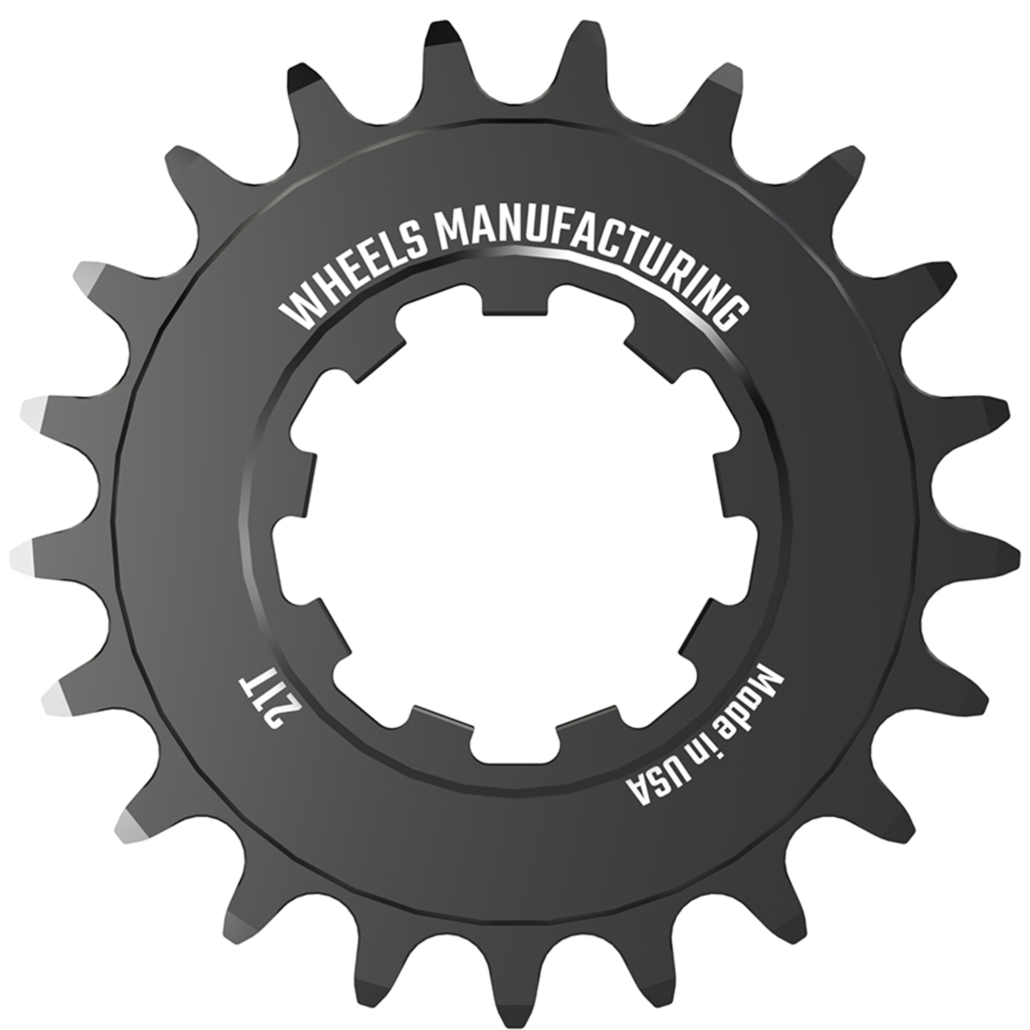 Wheels Mfg SOLO Singlespeed Cog, 21t, Black-0