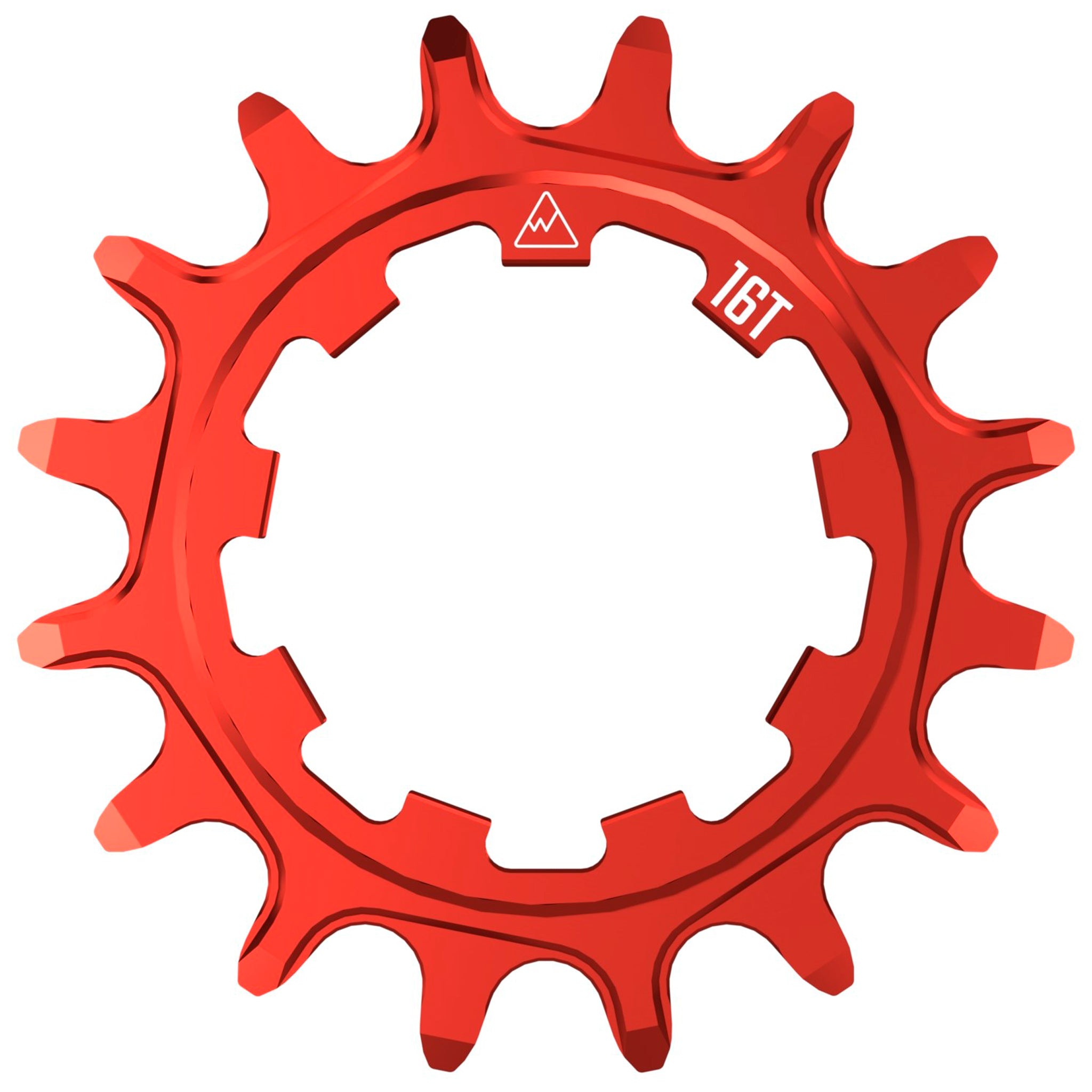 Wheels Mfg SOLO Singlespeed Cog, 16t, Red  NLS-0