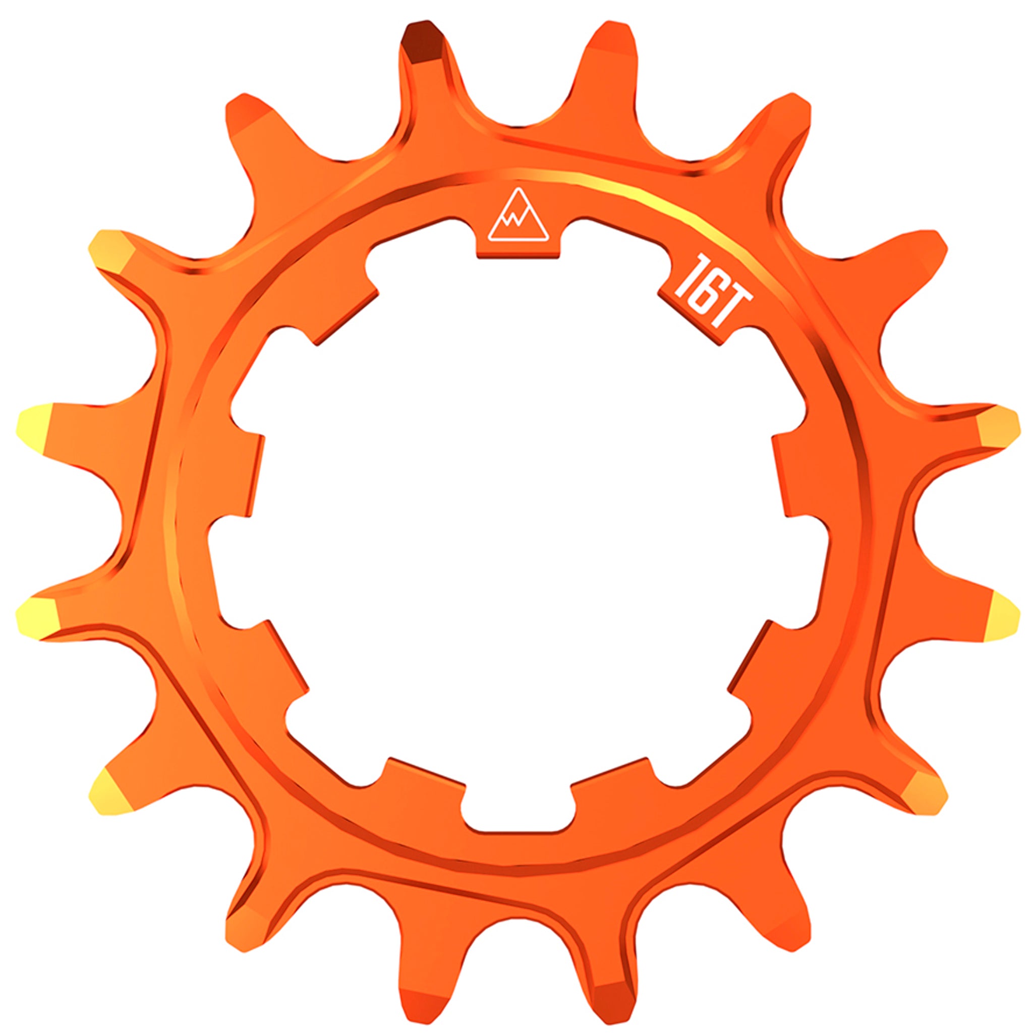Wheels Mfg SOLO Singlespeed Cog, 16t, Orange-0