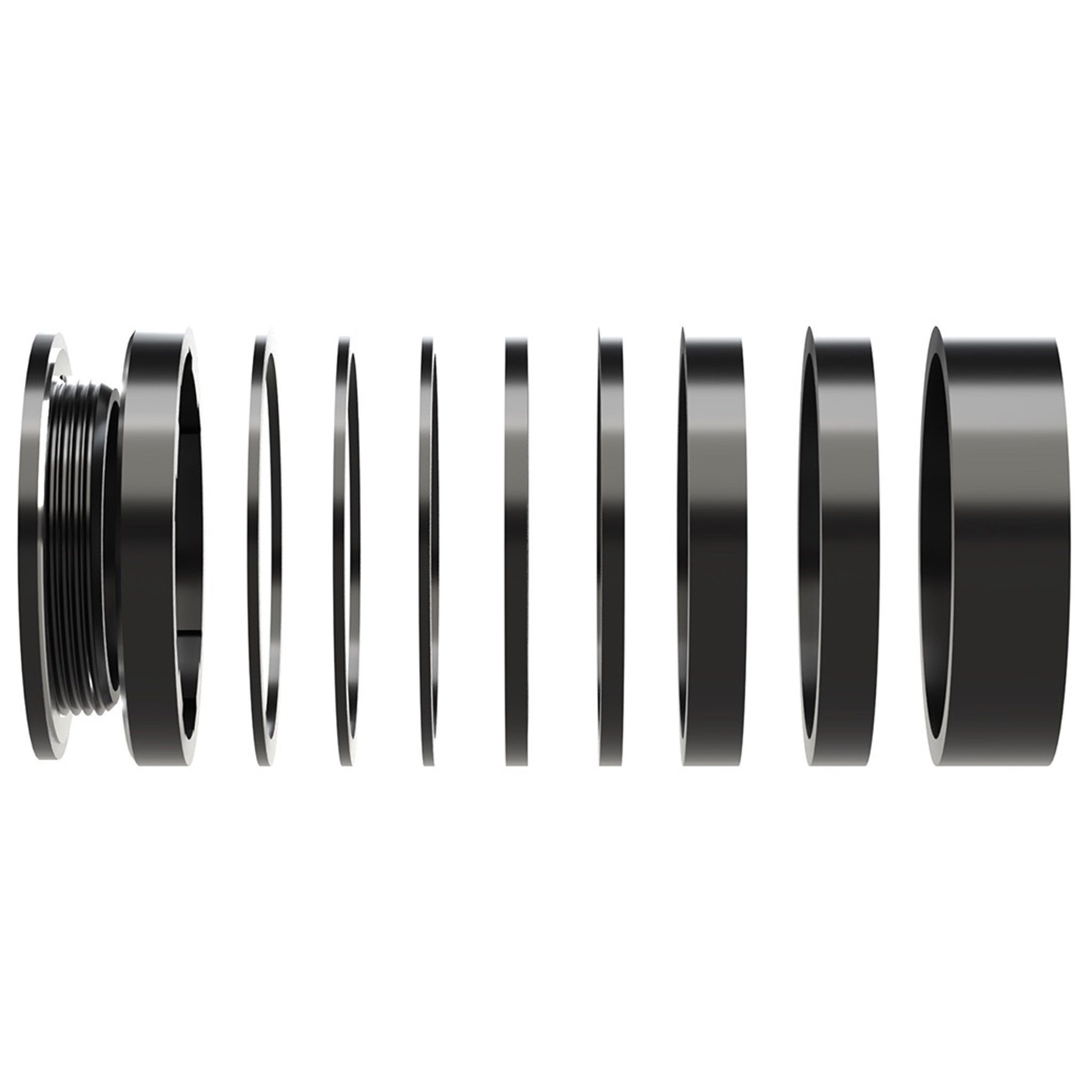 Wheels Mfg SOLO-HG Singlespeed Conversion Kit, Black-0