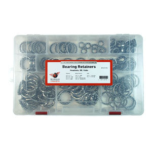 Wheels Mfg Retainer Bearing Kit, Assorted 120pcs-0