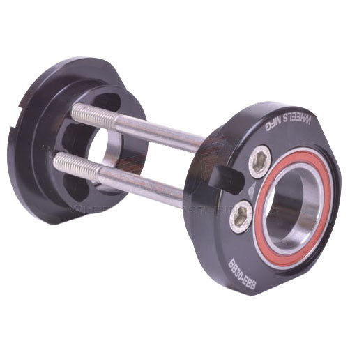 Wheels Mfg BB30 EBB, 24mm Angular Contact, Black-0