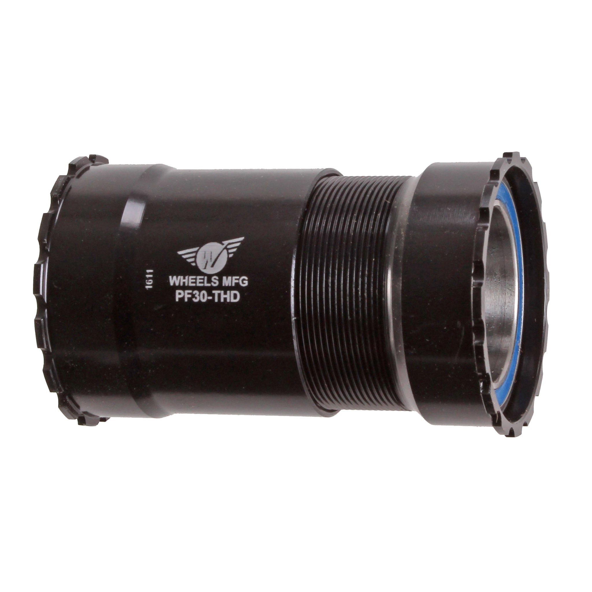 Wheels Mfg PF30 Threaded BB, 30mm, Base - Black-0