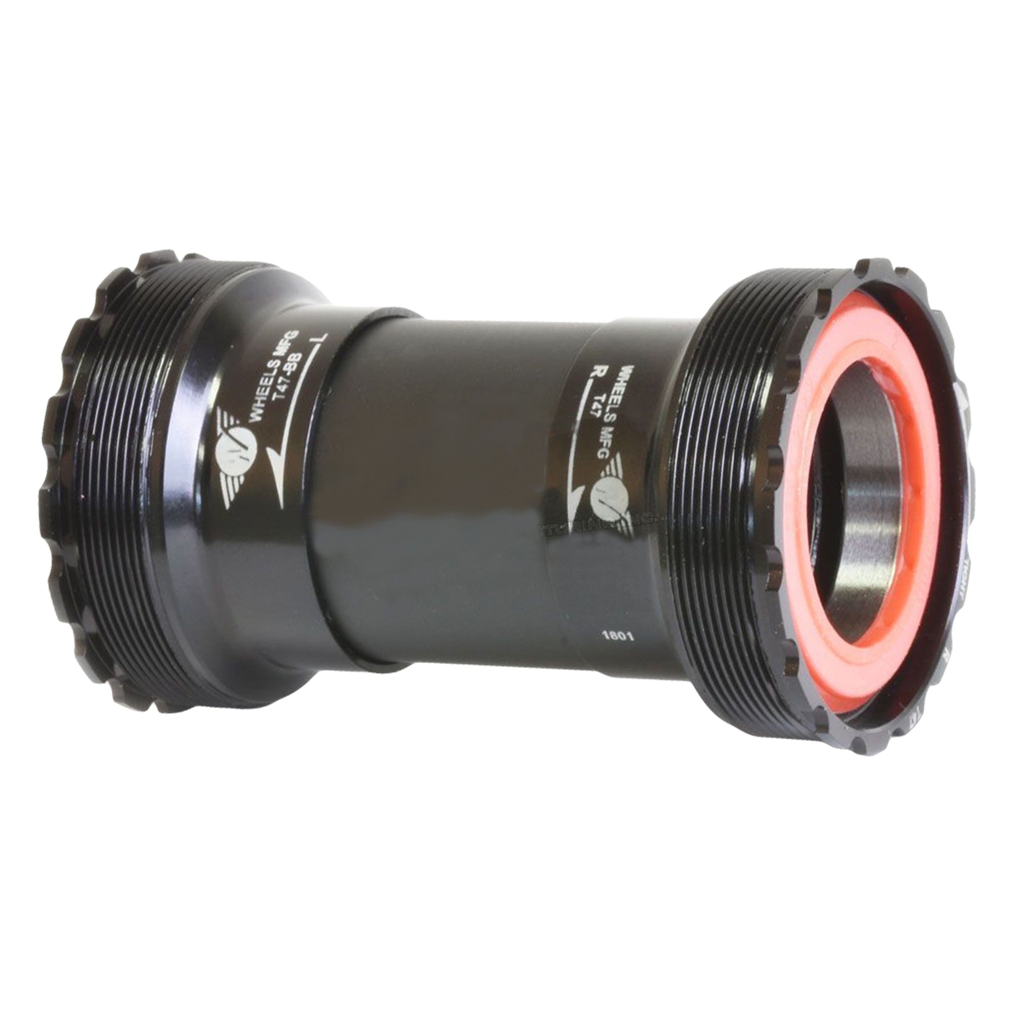 Wheels Mfg T47 Inboard Threaded BB, SRAM DUB, Base - Blk-0