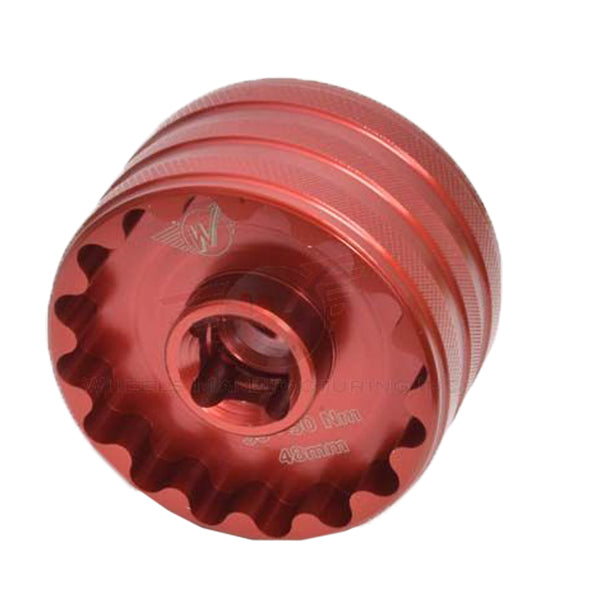 Wheels Mfg Bottom Bracket Socket Tool, Red, BBTOOL-48-44-0