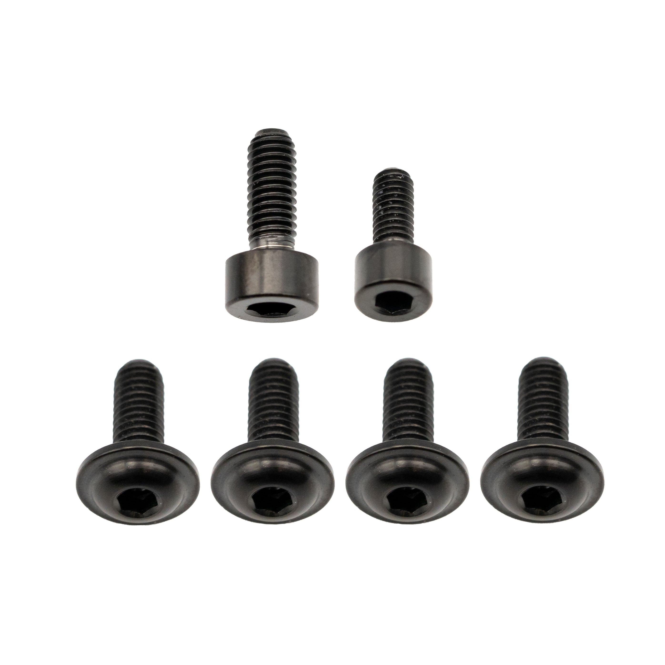 Better Bolts Fox 34SL Fork Titanium Bolt Kit, Grip, Black, 6/Count-0