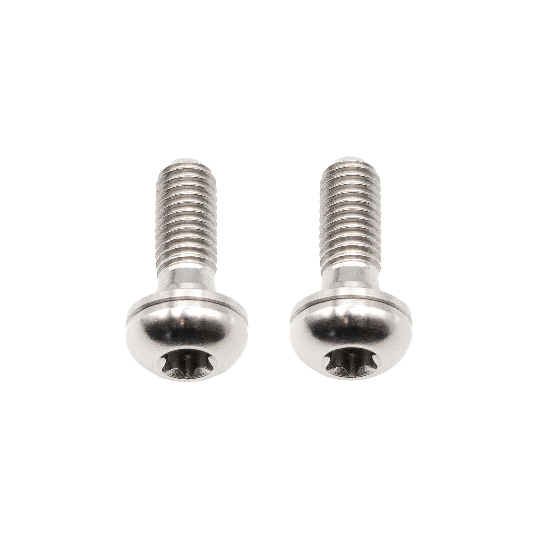 Better Bolts Titanium Flat Mount Bolt Kit, 15mm, Silver, 2/Count-0