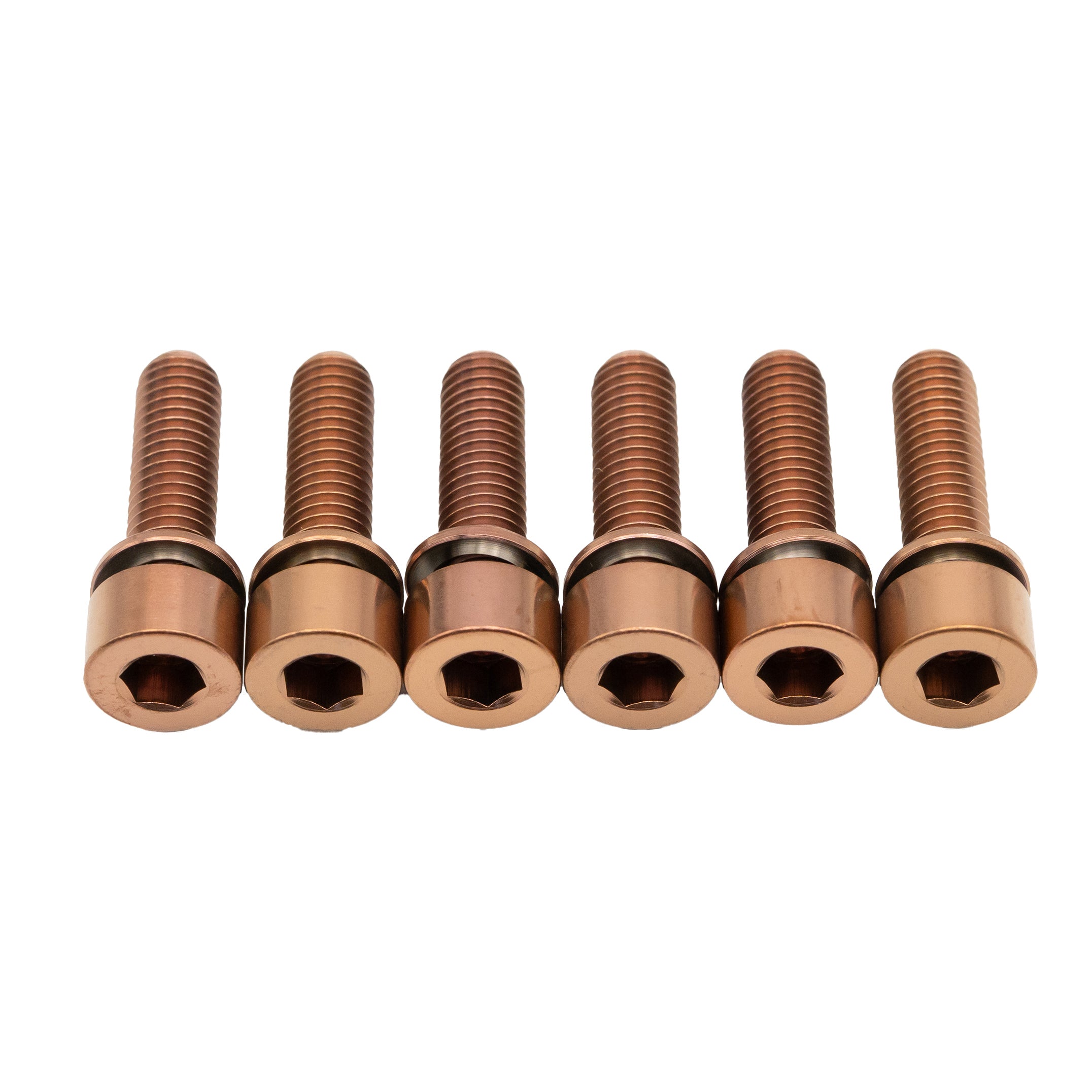 Better Bolts Industry Nine Ti Stem Bolt Kit, Copper, 6/Count-0