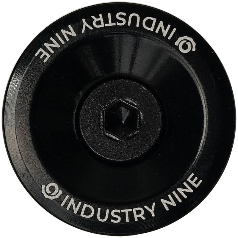 Industry Nine Ultra Light Aluminum Top Cap, Black-0