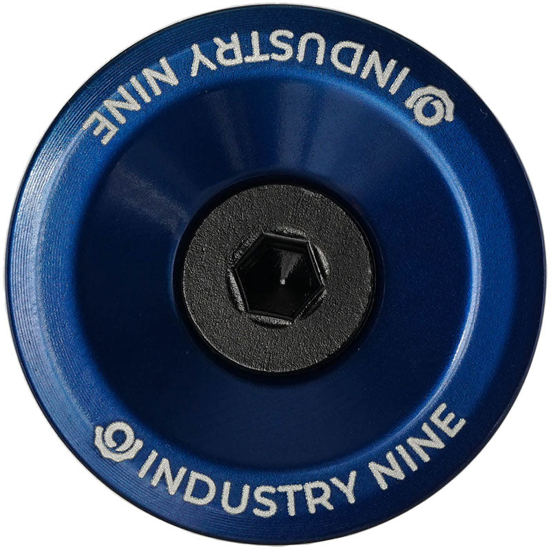 Industry Nine Ultra Light Aluminum Top Cap, Blue-0