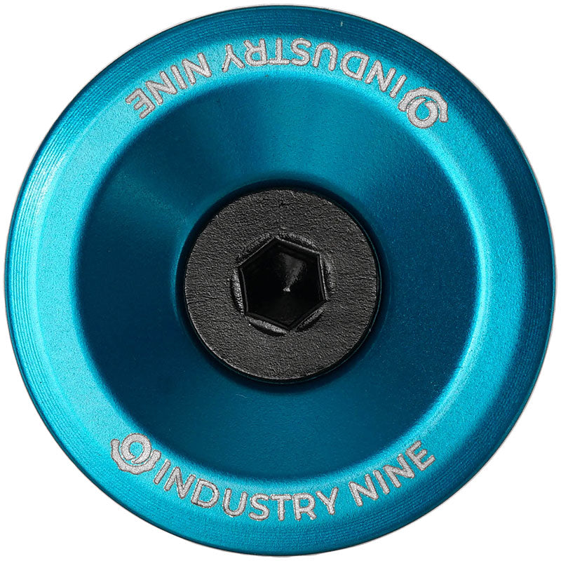 Industry Nine Ultra Light Aluminum Top Cap, Turquoise-0