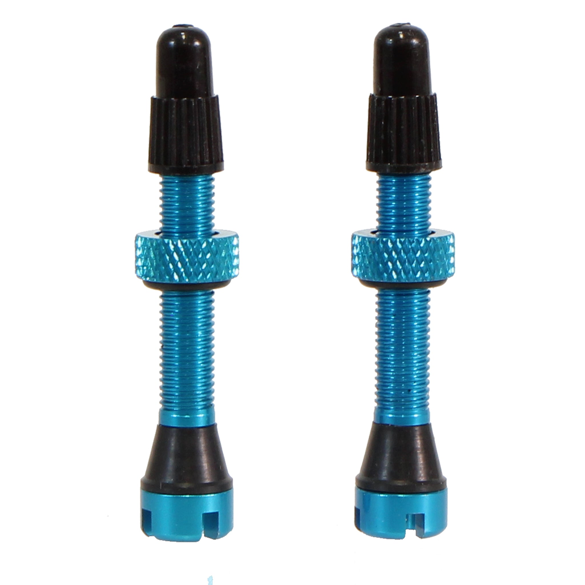 Industry Nine Tubeless Presta Valve Stem, 40mm, Pair, Turquoise-0