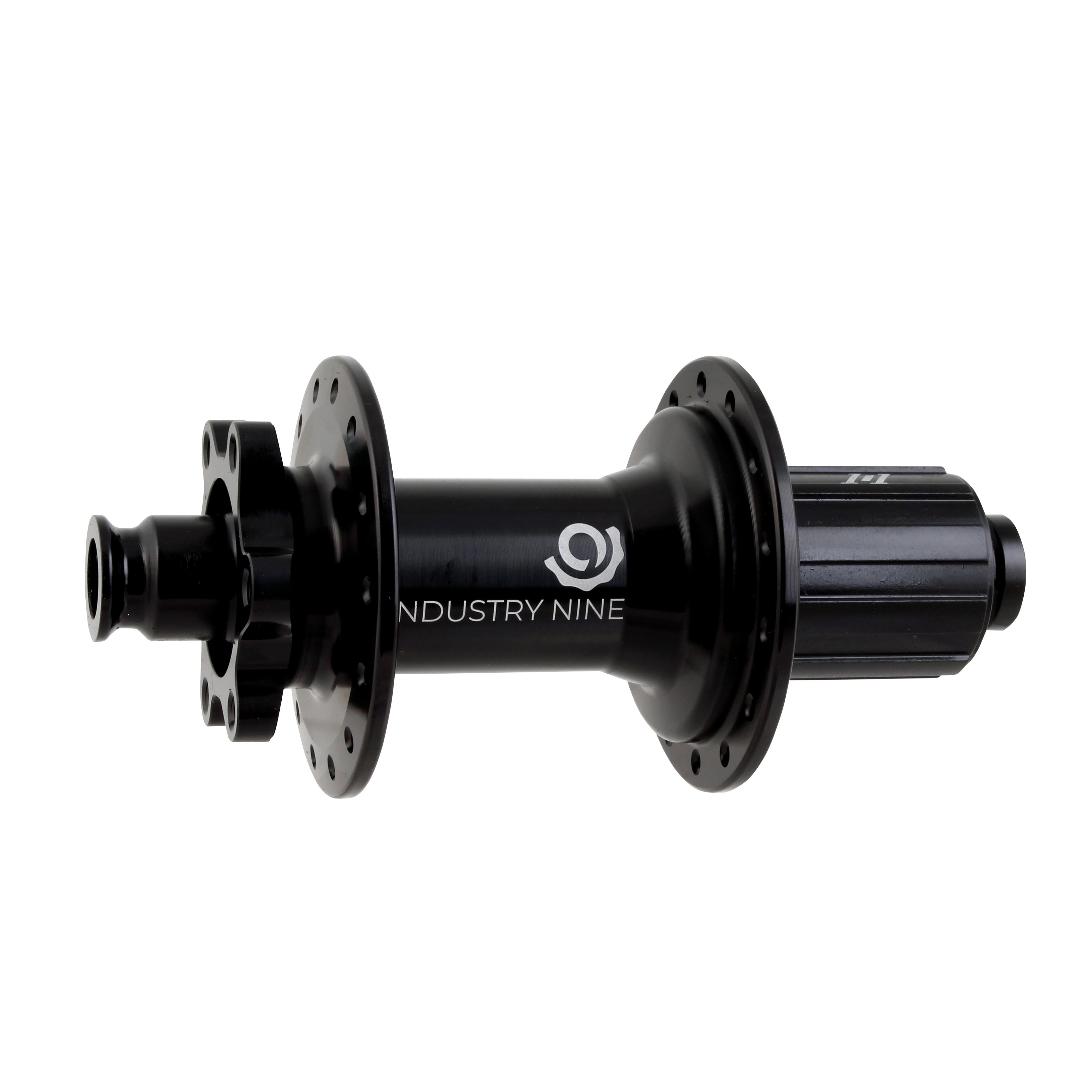 Industry Nine 1/1 Rear IS Hub, 12x148 Boost 28h HG, Black-0