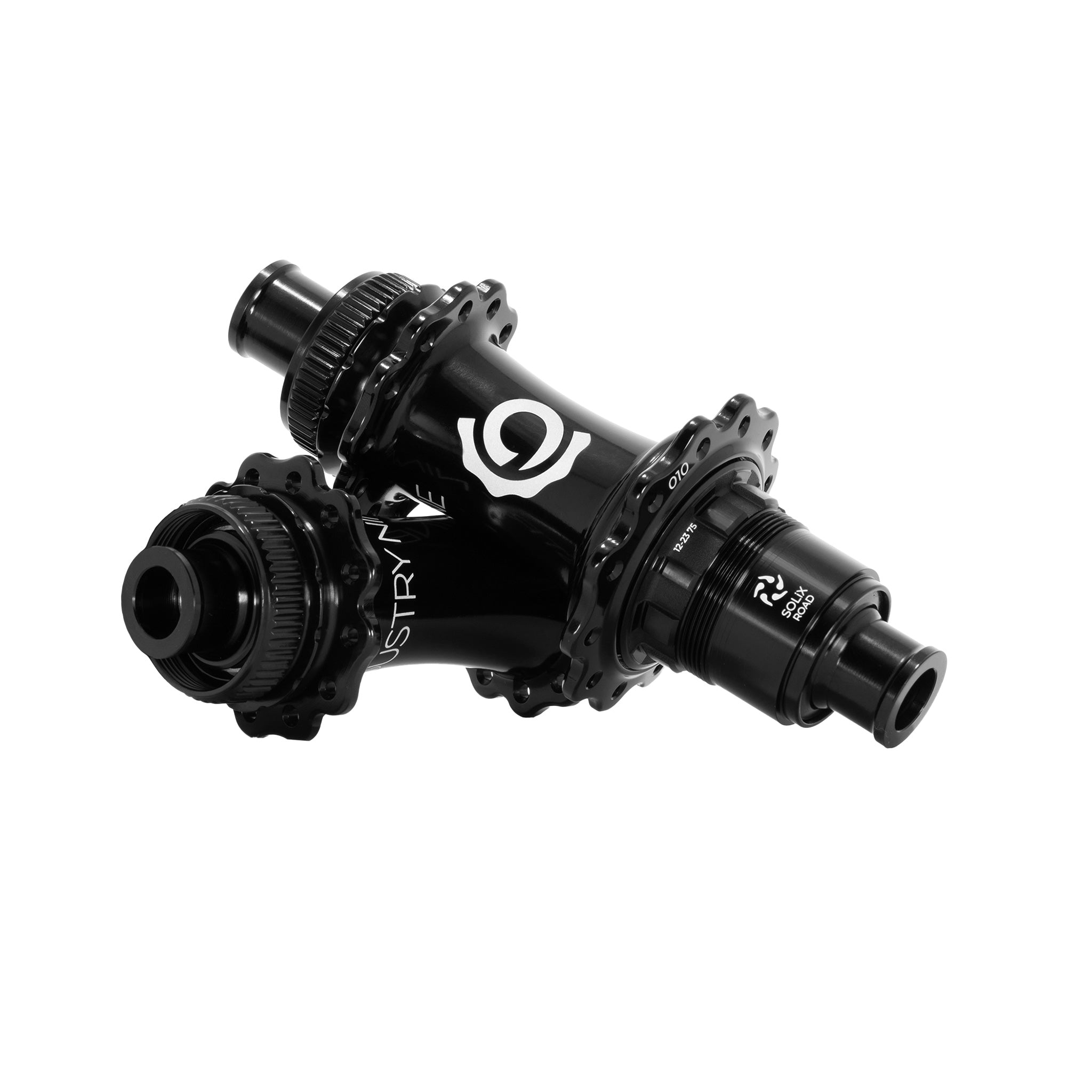 Industry Nine Solix CL Disc Hubs, 12x100/142 TA, 24h, XDR, Black-0