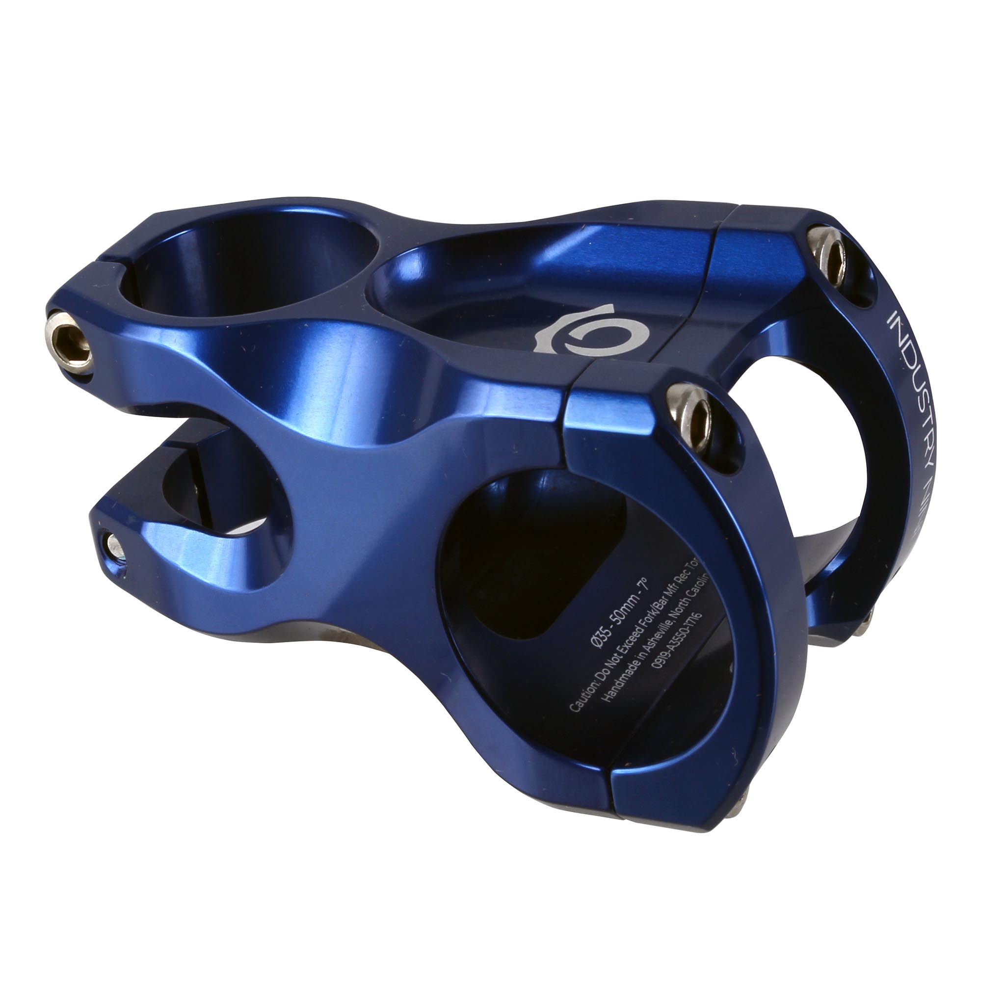 Industry Nine A35 Stem, (35.0) 50mm, Blue-0