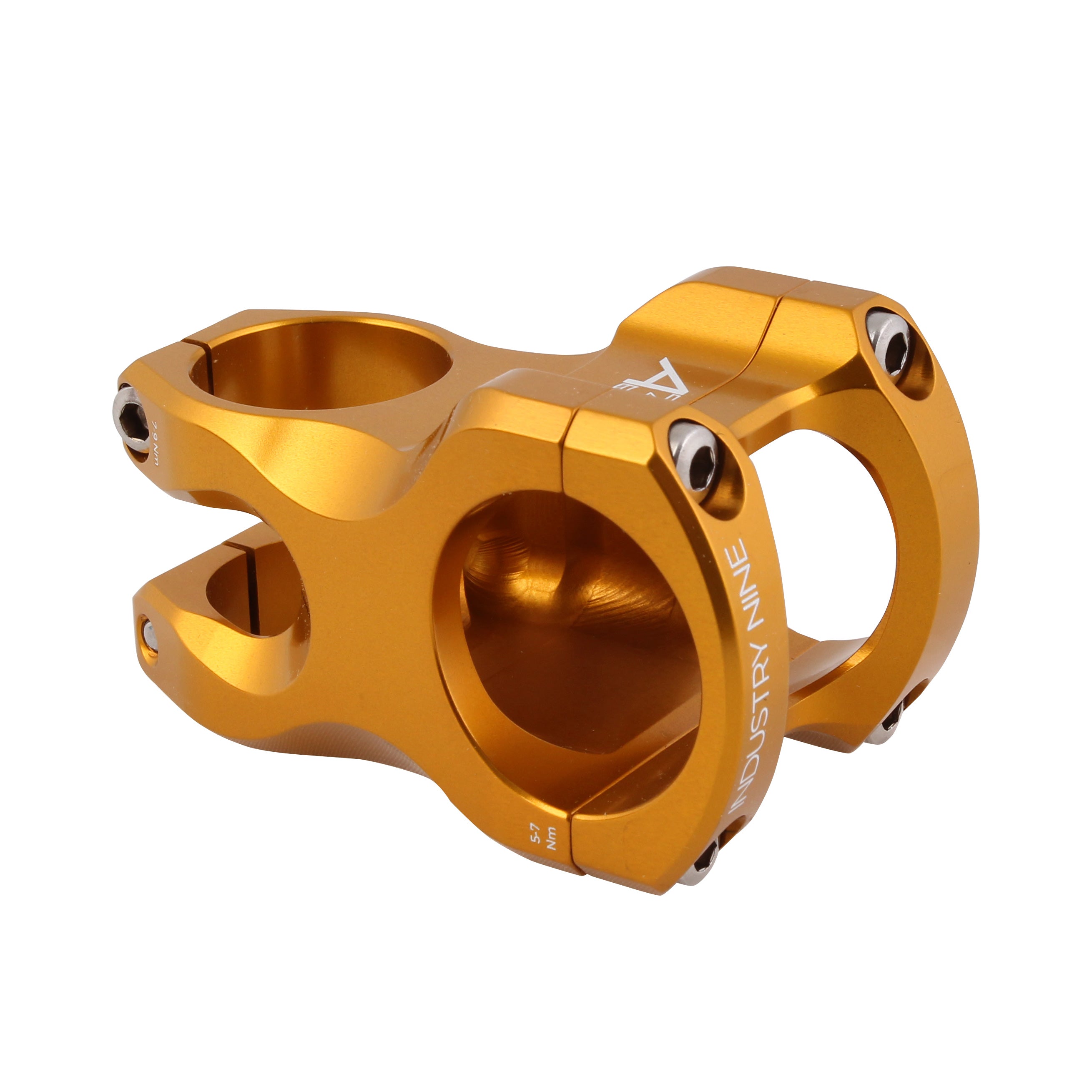 Industry Nine A35 Stem, (35.0) 50mm, Gold-0