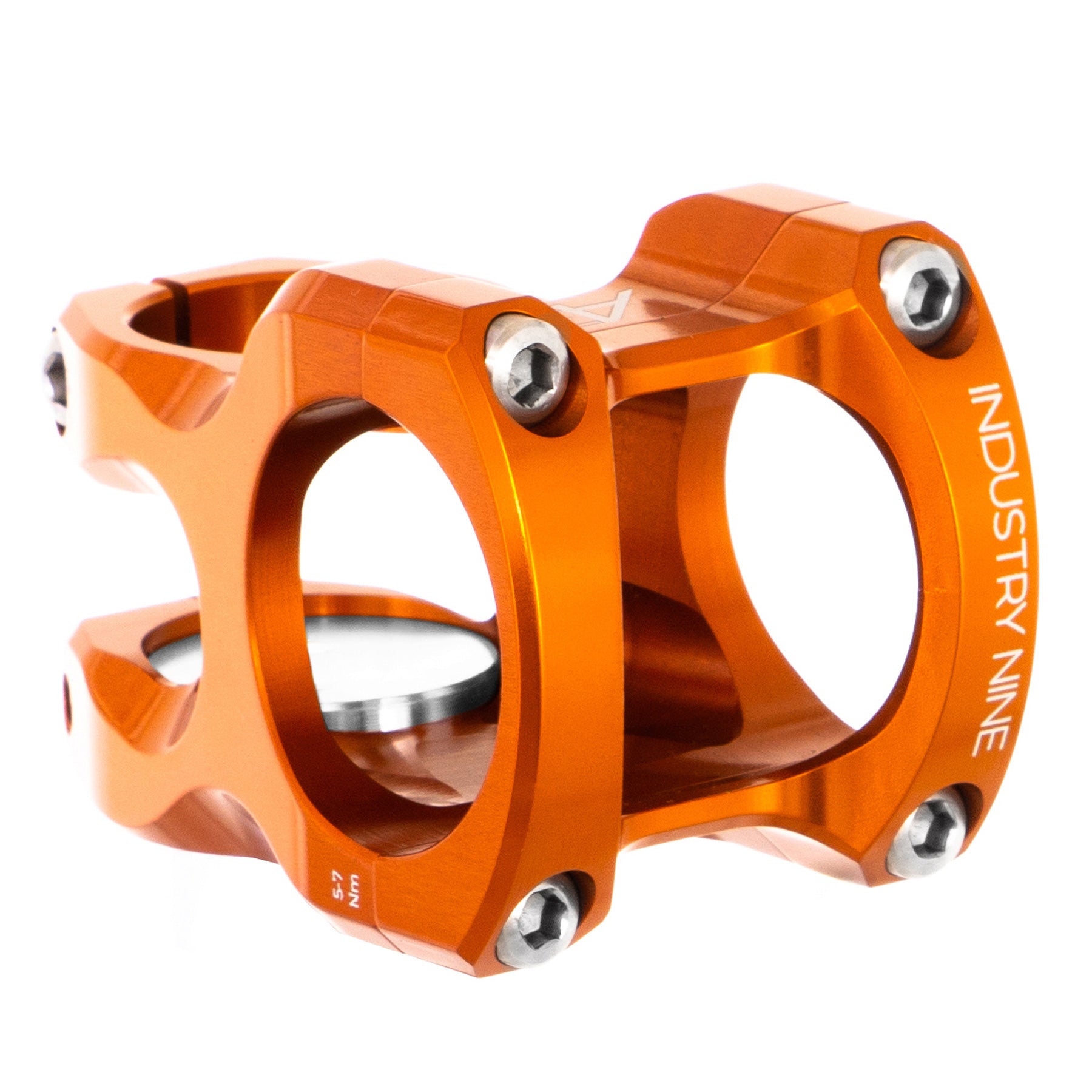 Industry Nine A35 Stem, (35.0) 32mm, Orange-0