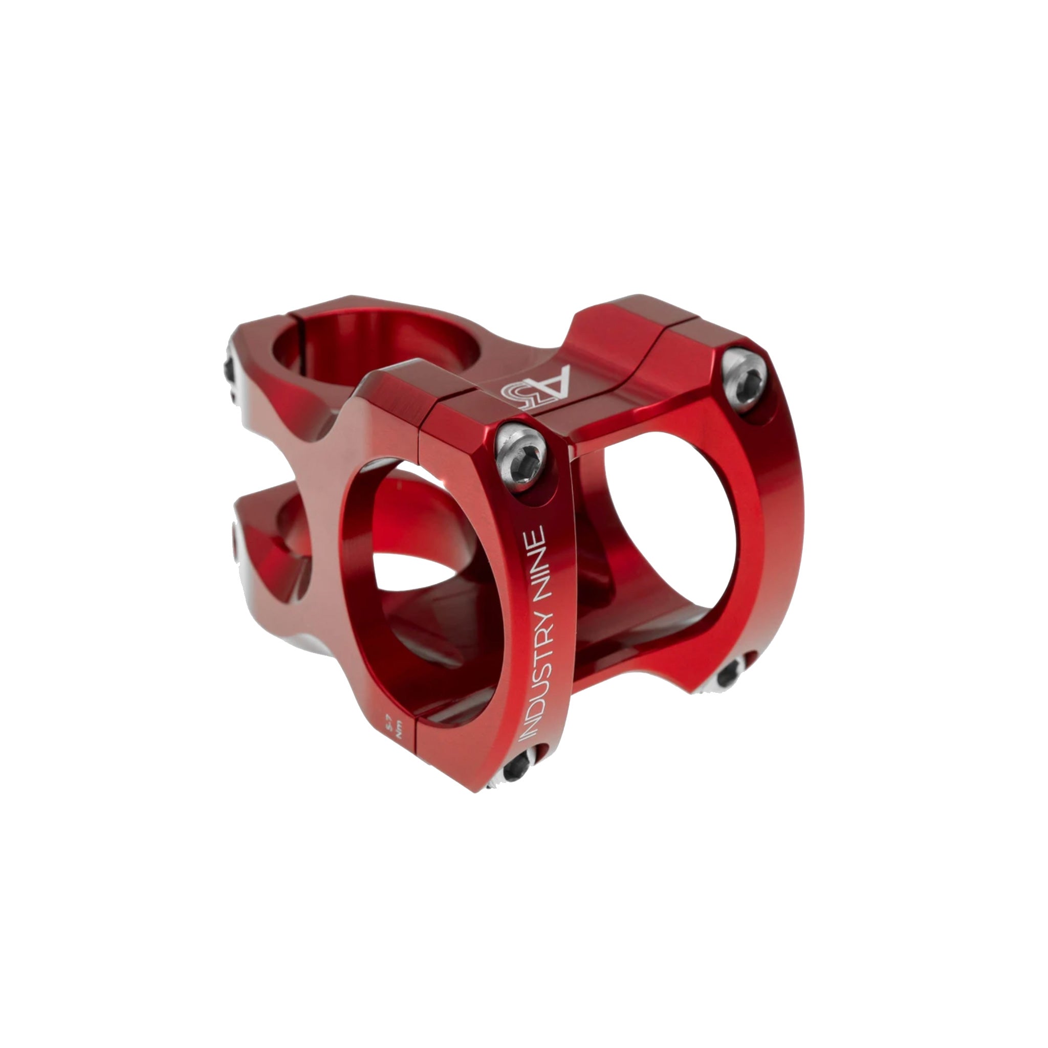 Industry Nine A35 Stem, (35.0) 40mm, Red-0