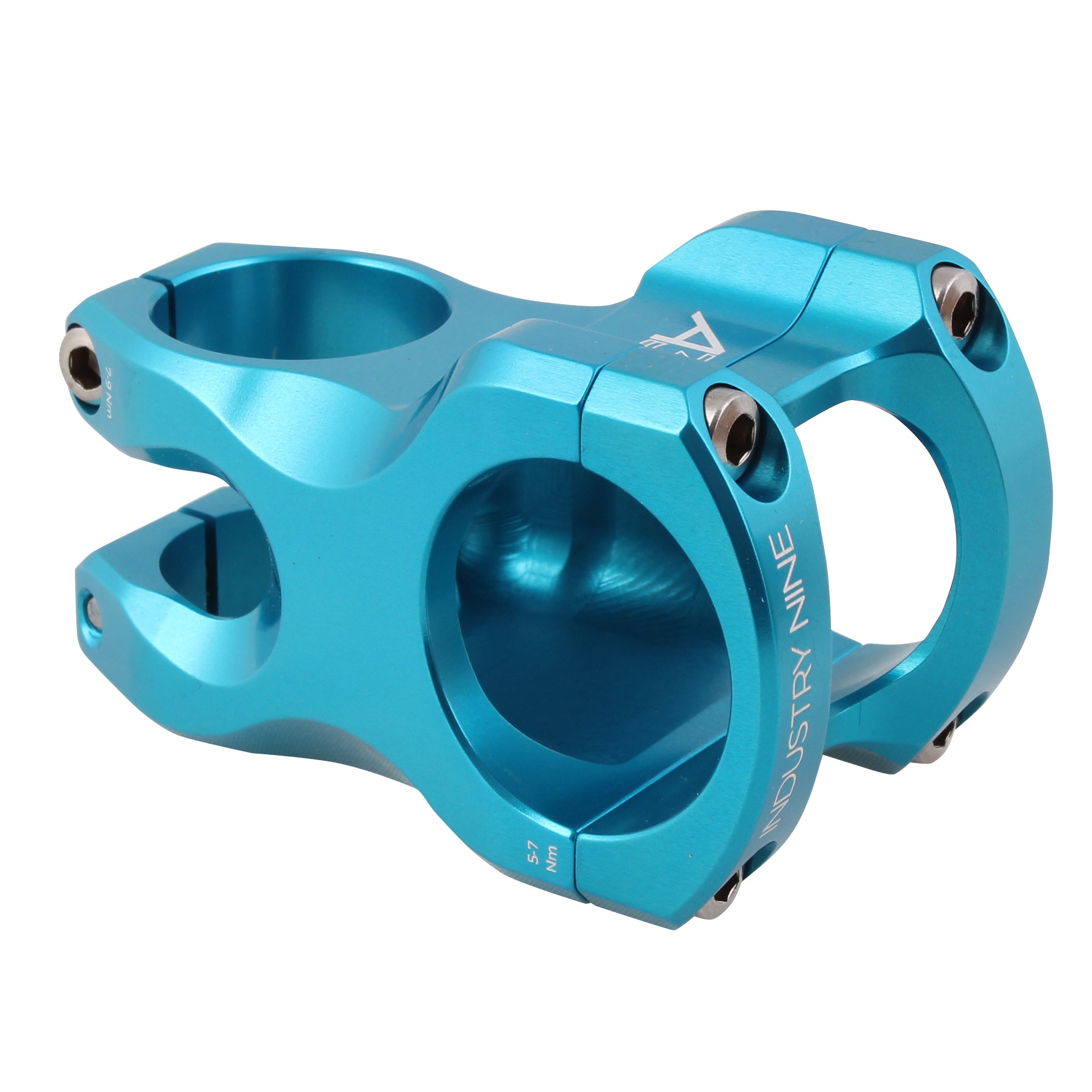Industry Nine A35 Stem, (35.0) 50mm, Turquoise-0