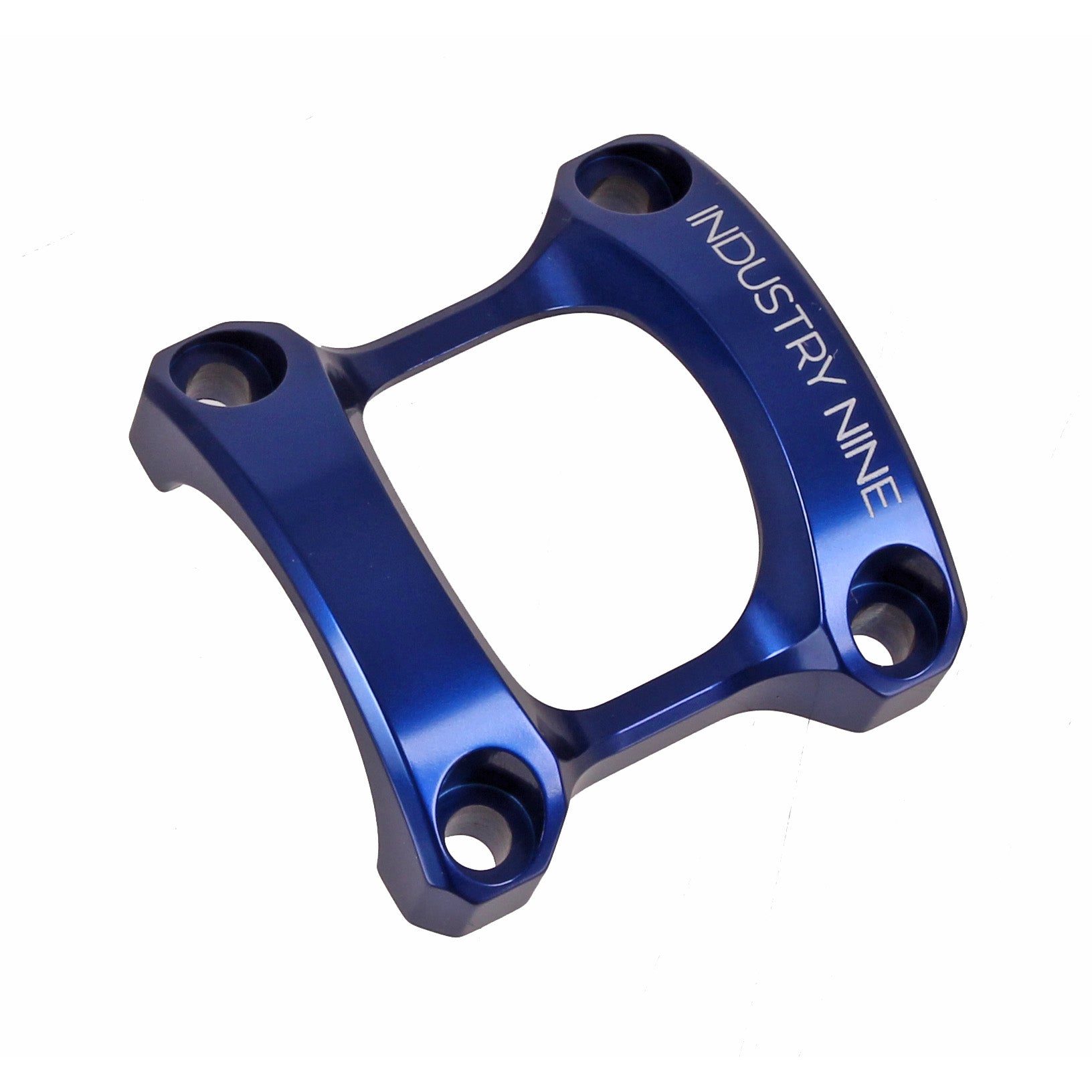 Industry Nine A35 Stem Faceplate, Blue-0