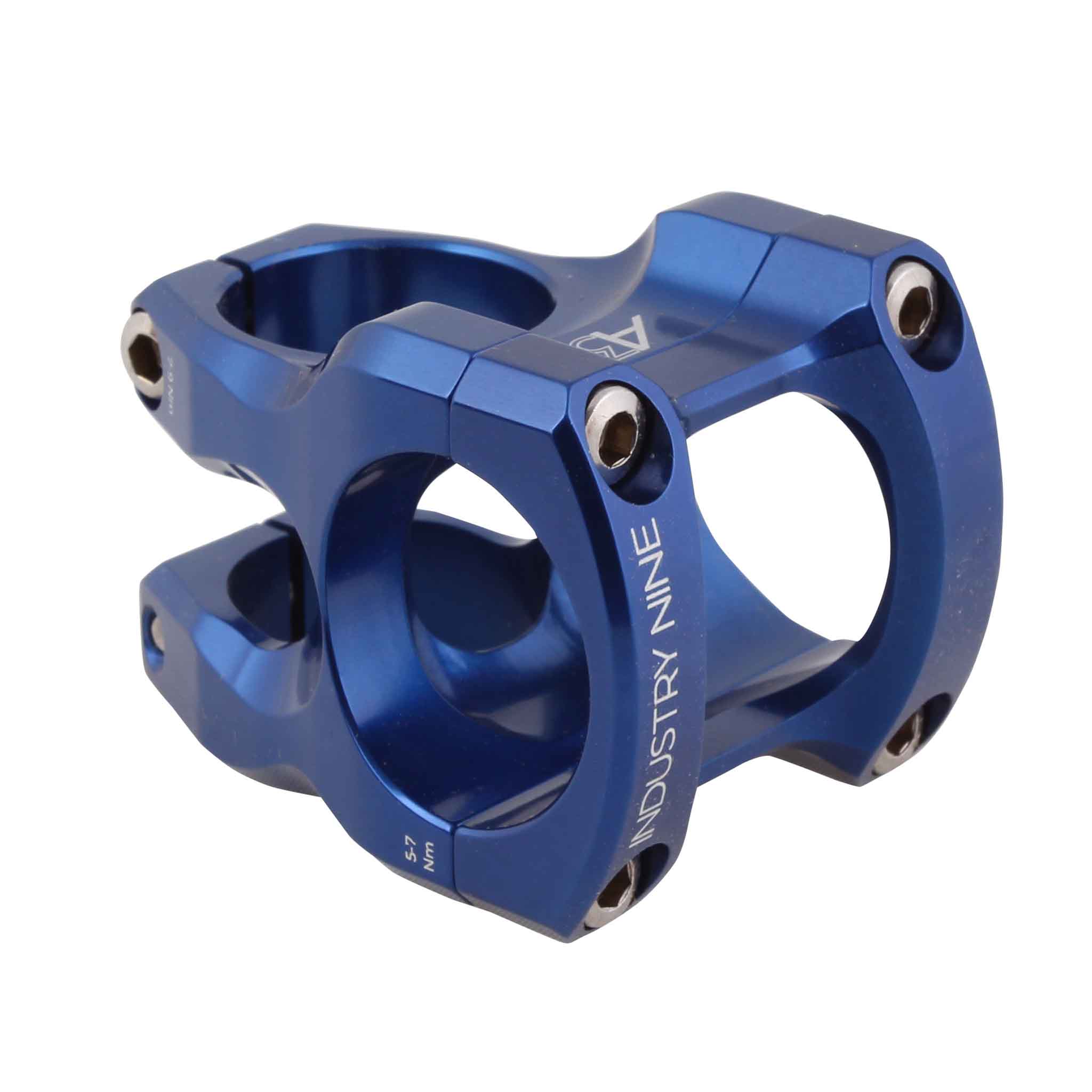Industry Nine A318 Stem, (31.8) 40mm, Blue-0