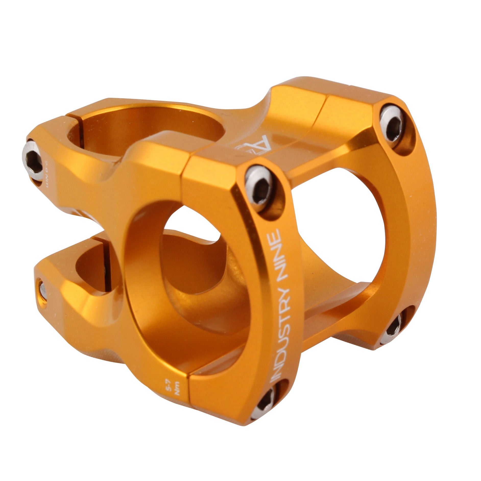 Industry Nine A318 Stem, (31.8) 50mm, Gold-0