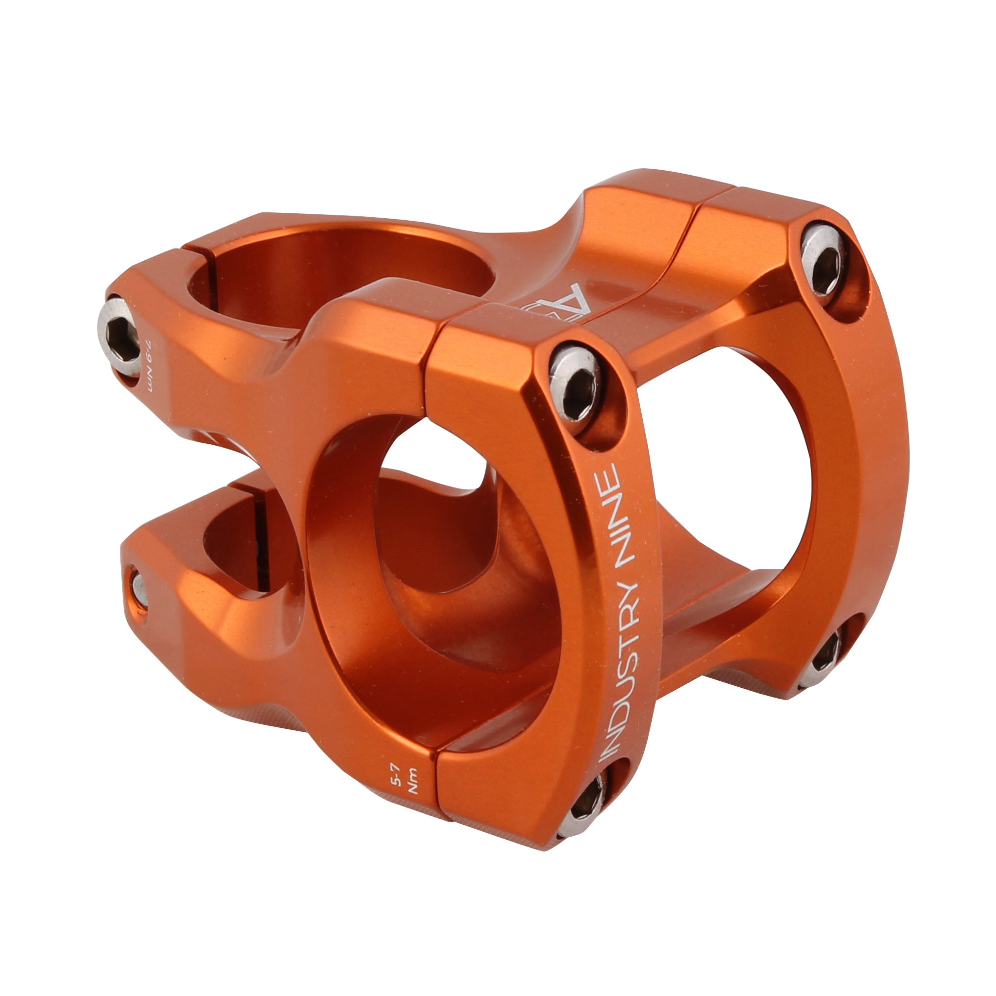 Industry Nine A318 Stem, (31.8) 30mm, Orange-0