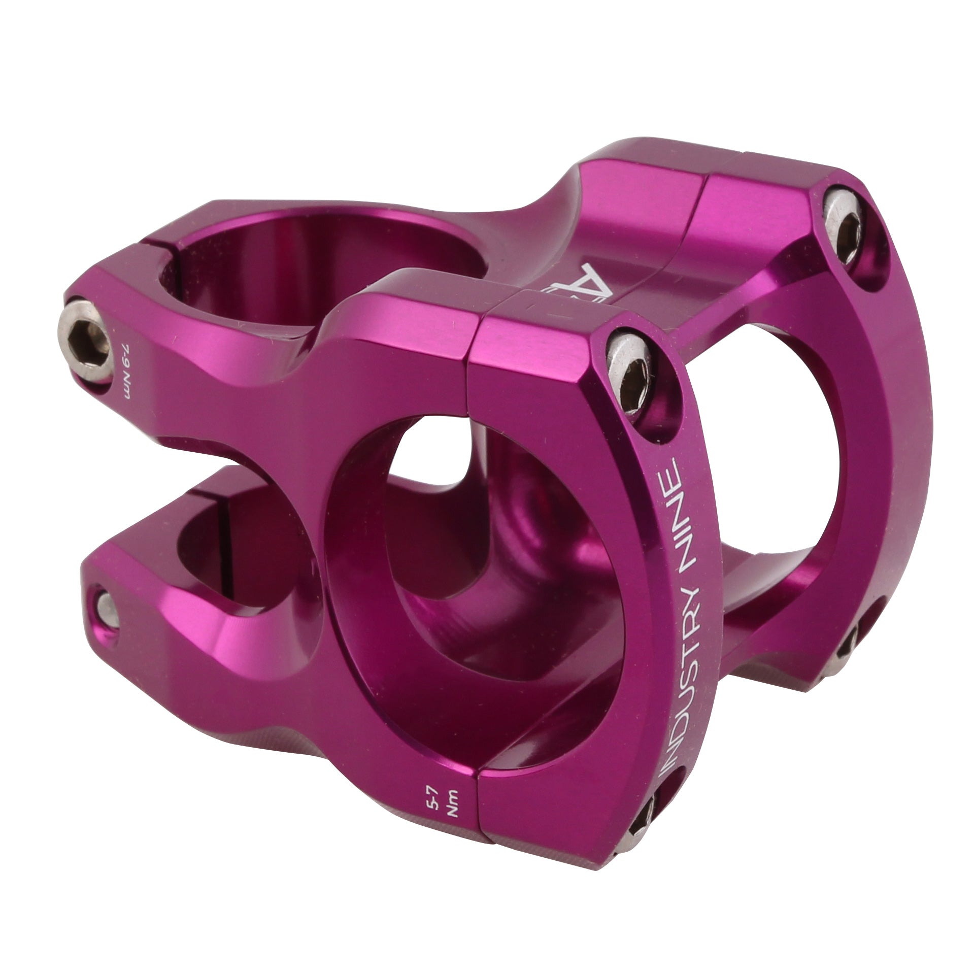 Industry Nine A318 Stem, (31.8) 30mm, Purple-0