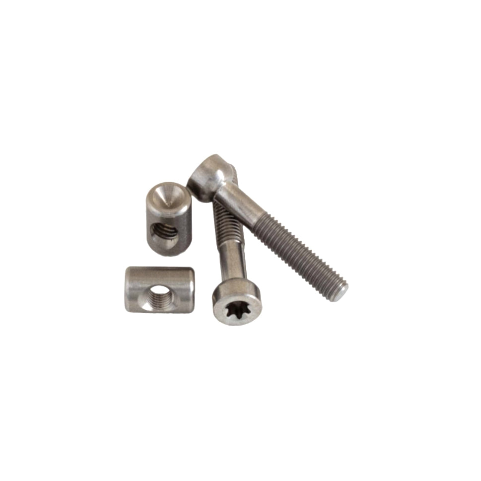 Bike Yoke Titanium Clamp Hardware Set, Revive-0