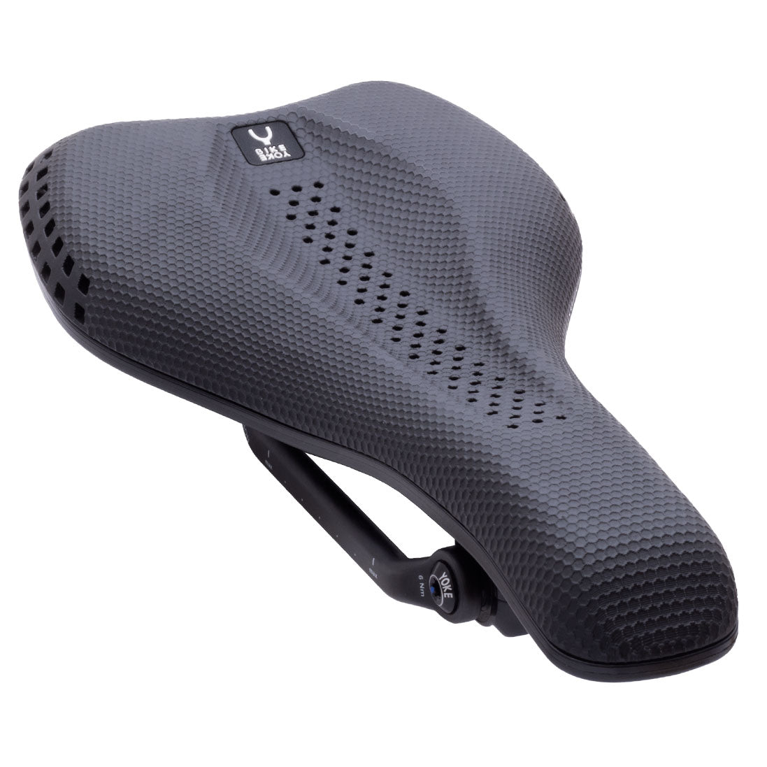 Bike Yoke Sagma 3D Carbon Saddle, 142 - Black-0