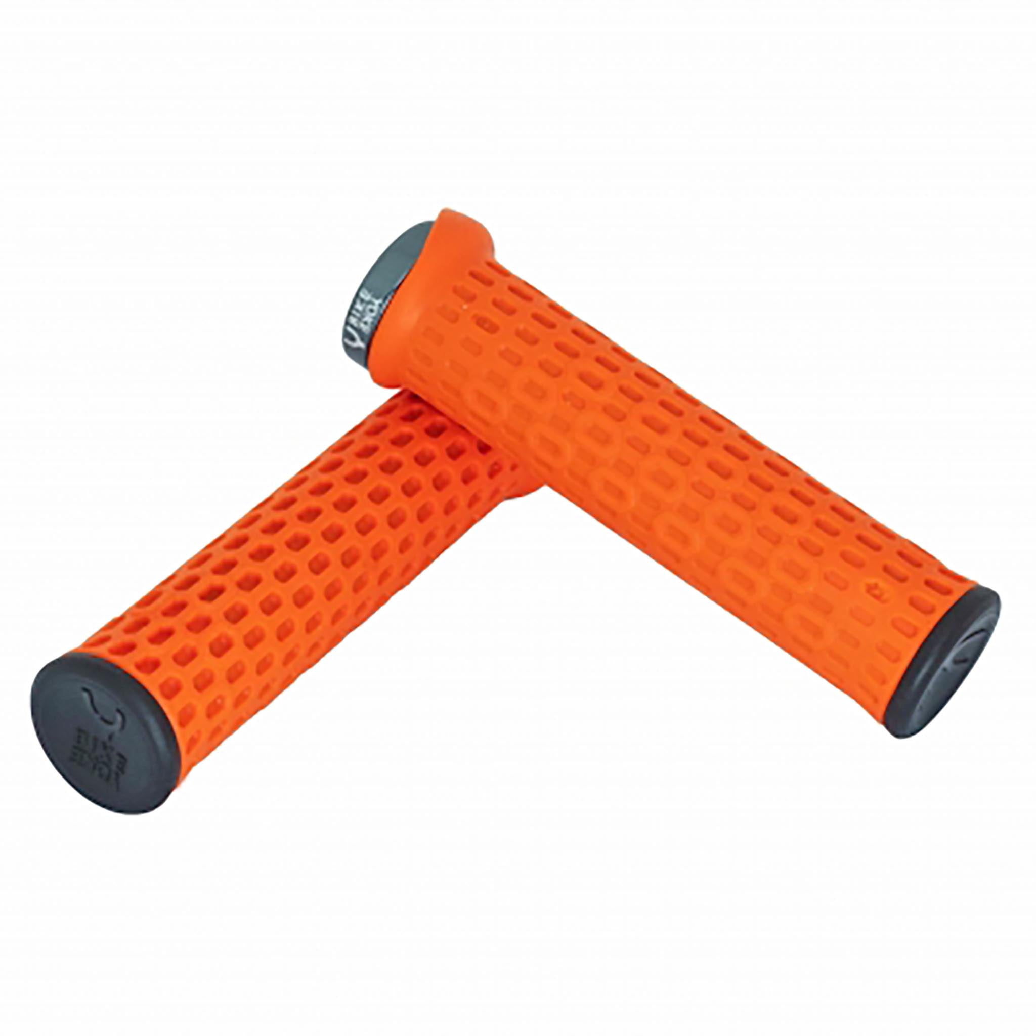 Bike Yoke Grippy Lock-On-Grip, 31mm, Orange-0