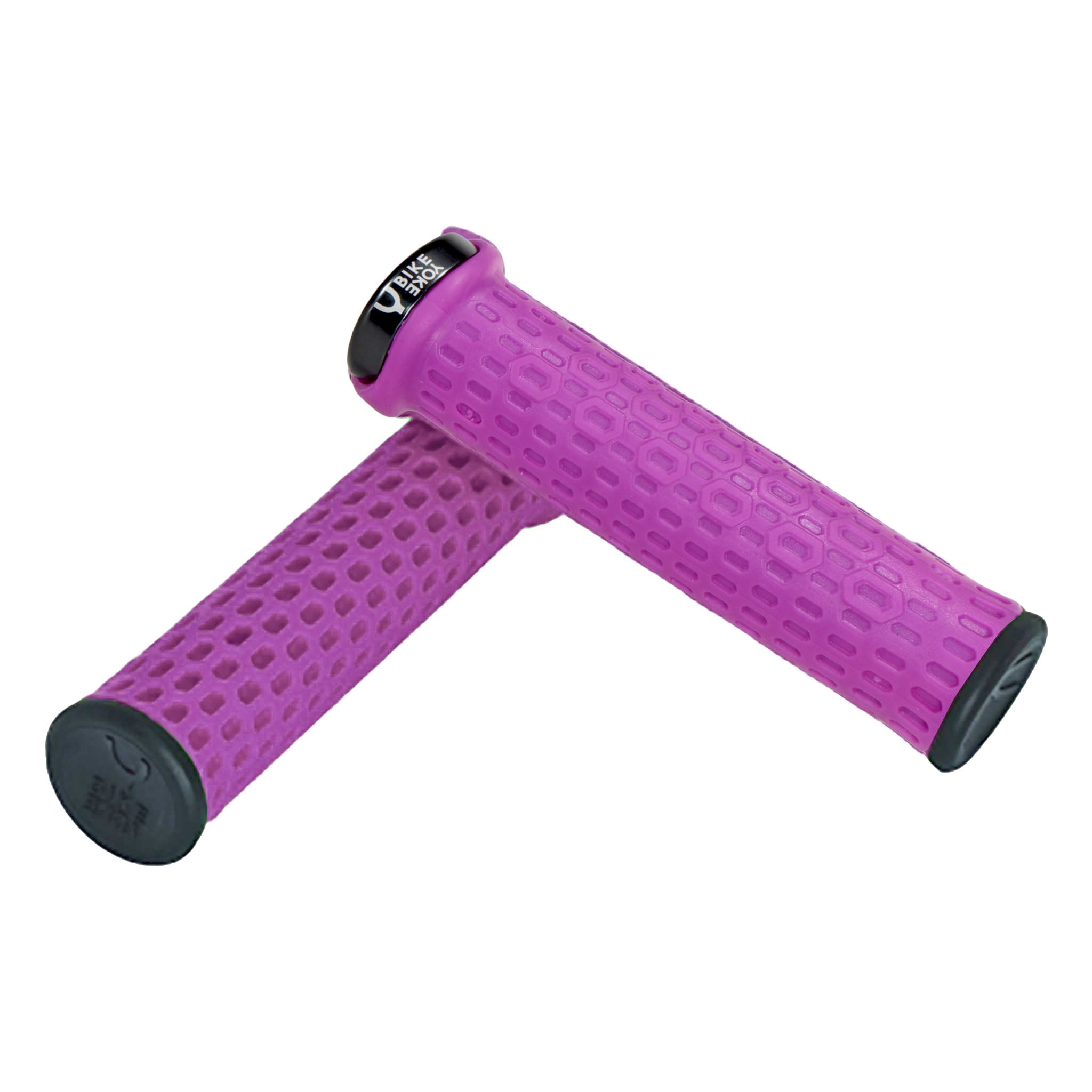 Bike Yoke Grippy Lock-On-Grip, 31mm, Ltd Ruby-0