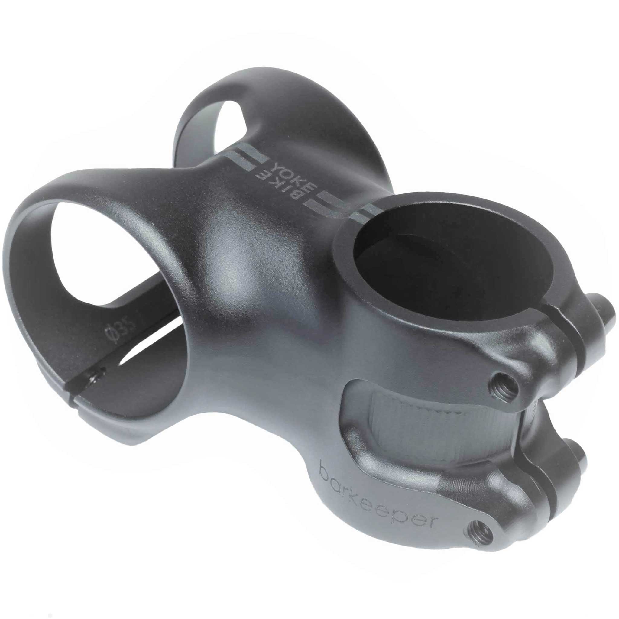 Bike Yoke Barkeeper Stem (35.0mm), 55mm - Black-0