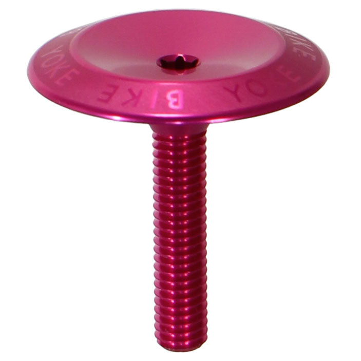 Bike Yoke Topper Top Cap - Pink-0