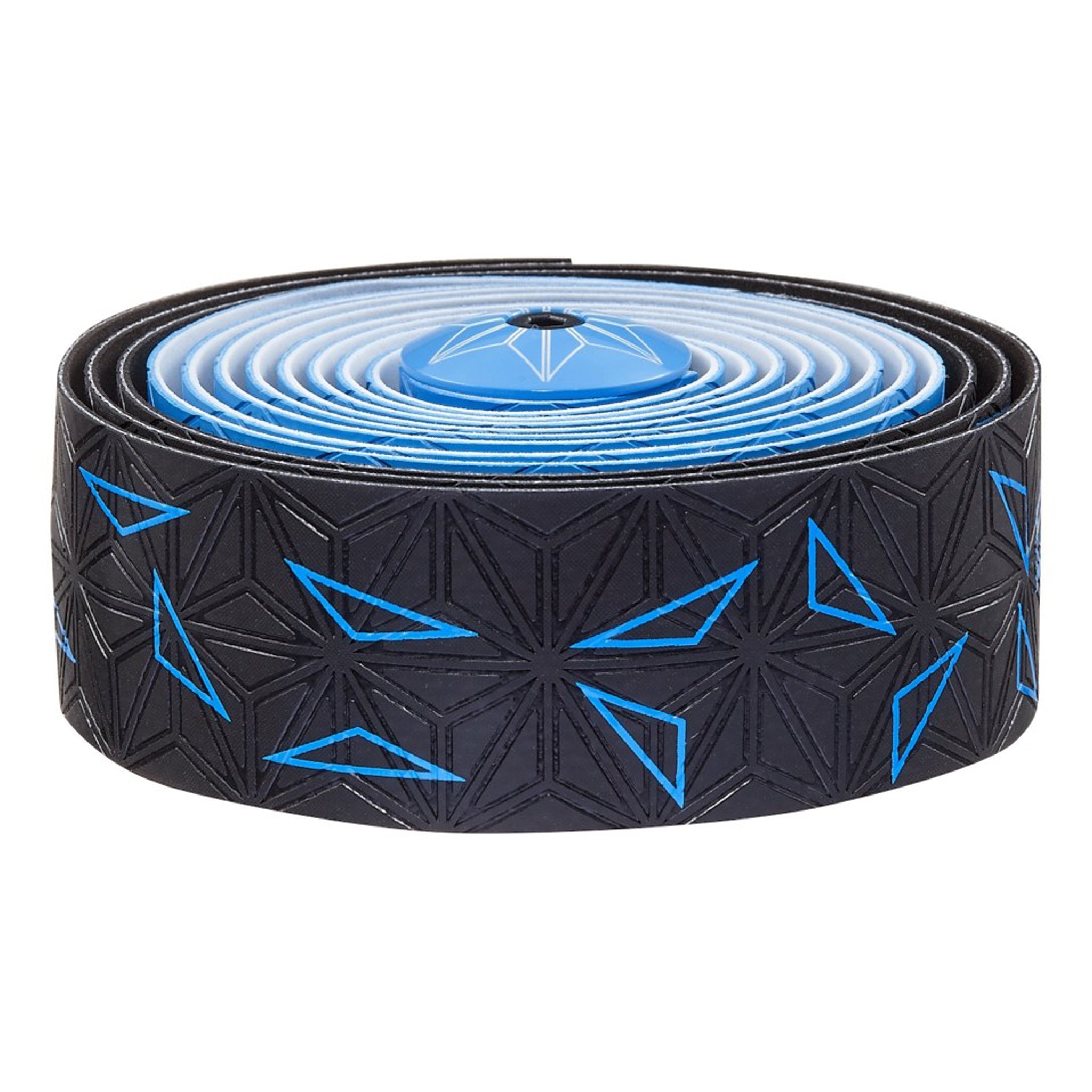 Supacaz Super Sticky Kush Bar Tape, Starfade Black and Blue-0