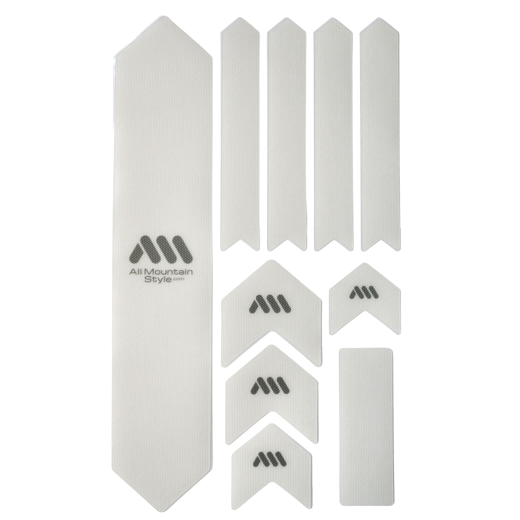 All Mountain Style Extra Honeycomb Frame Guard, Clear/Silver-1
