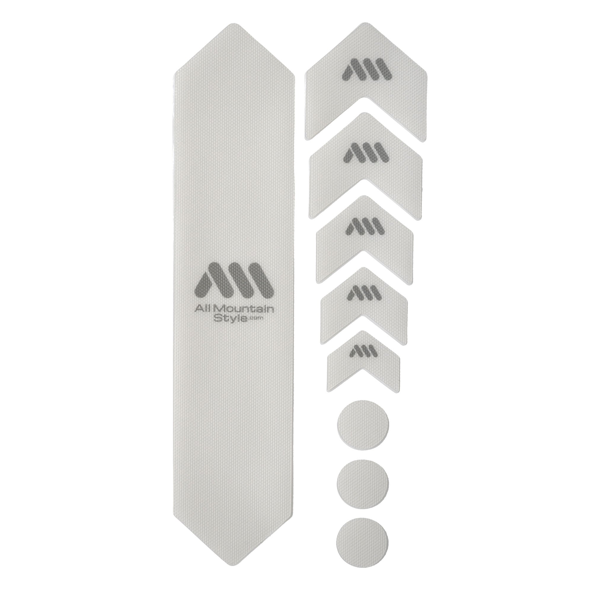 All Mountain Style Basic Honeycomb Frame Guard, Clear/Silver-1