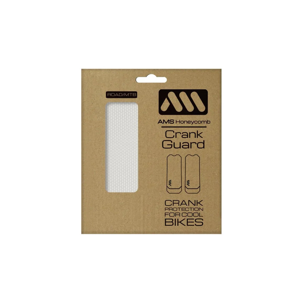 All Mountain Style Crank Guard, Clear/Silver-0