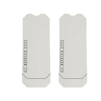 All Mountain Style Crank Guard, Clear/Silver-1