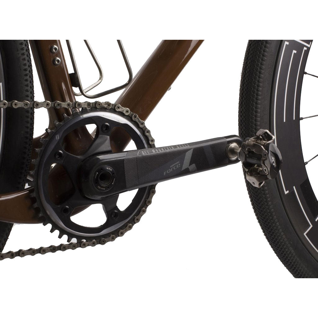 All Mountain Style Crank Guard, Clear/Silver-2