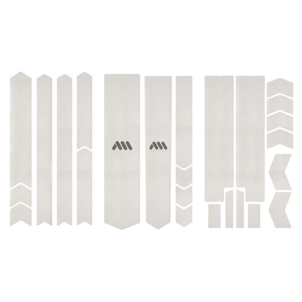 All Mountain Style Total Honeycomb Frame Guard, Clear/Silver-0