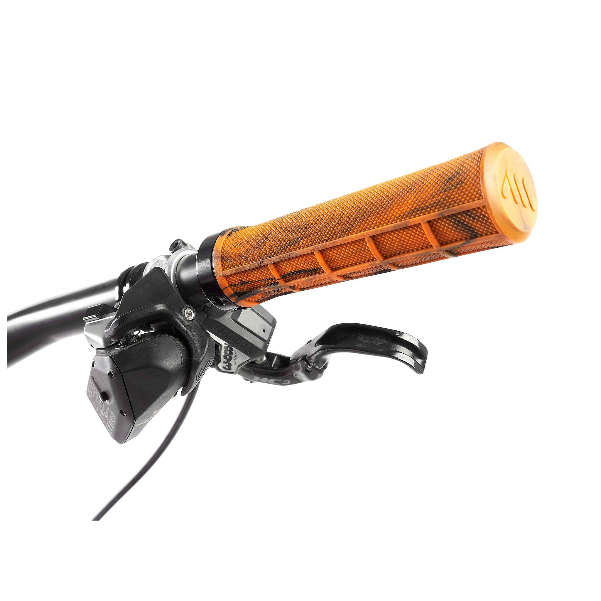 All Mountain Style Berm Grips, Orange Camo-1