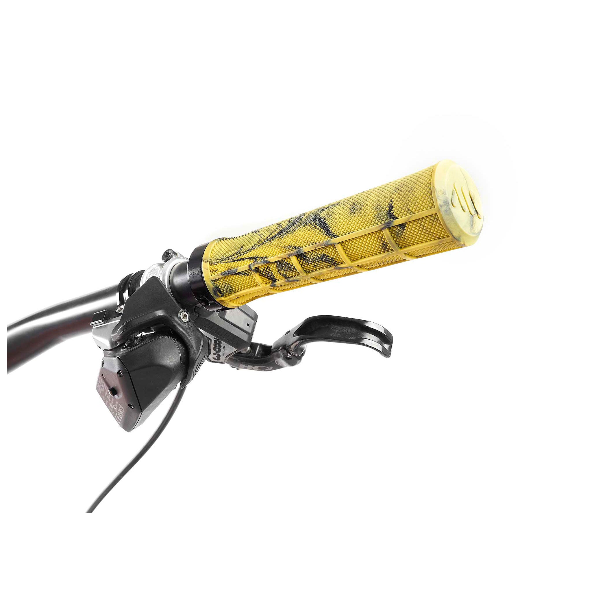 All Mountain Style Berm Grips, Yellow Camo  NLS-1